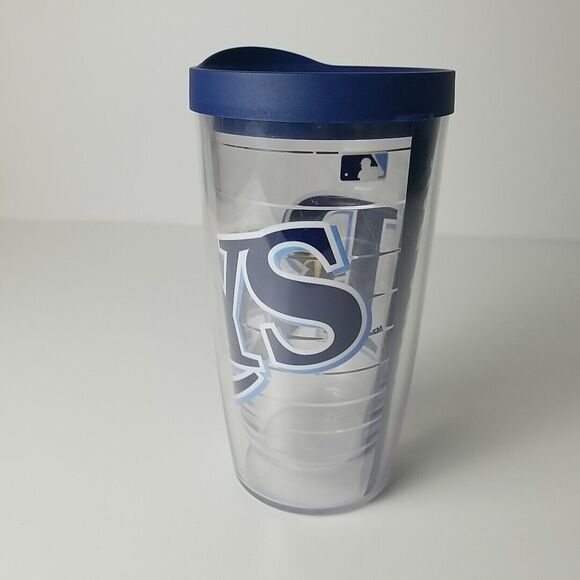 Tervis Tampa Bay Rays 16oz Double Walled Tumbler W/ Lid MLB USA - Picture 3 of 8